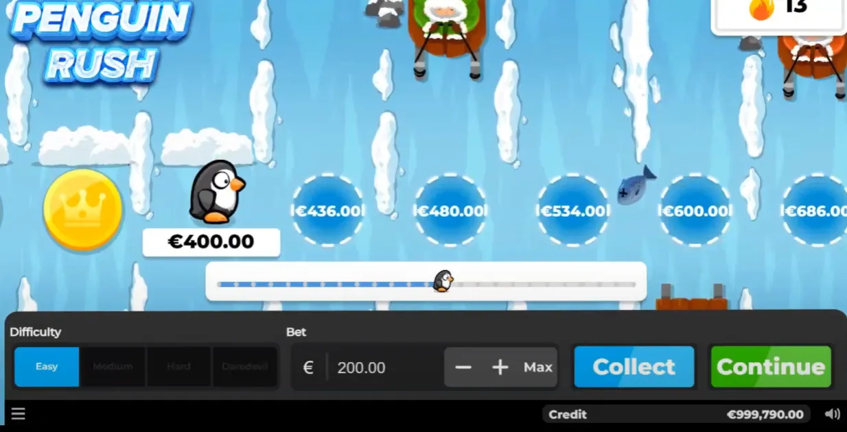Penguin Rush Game