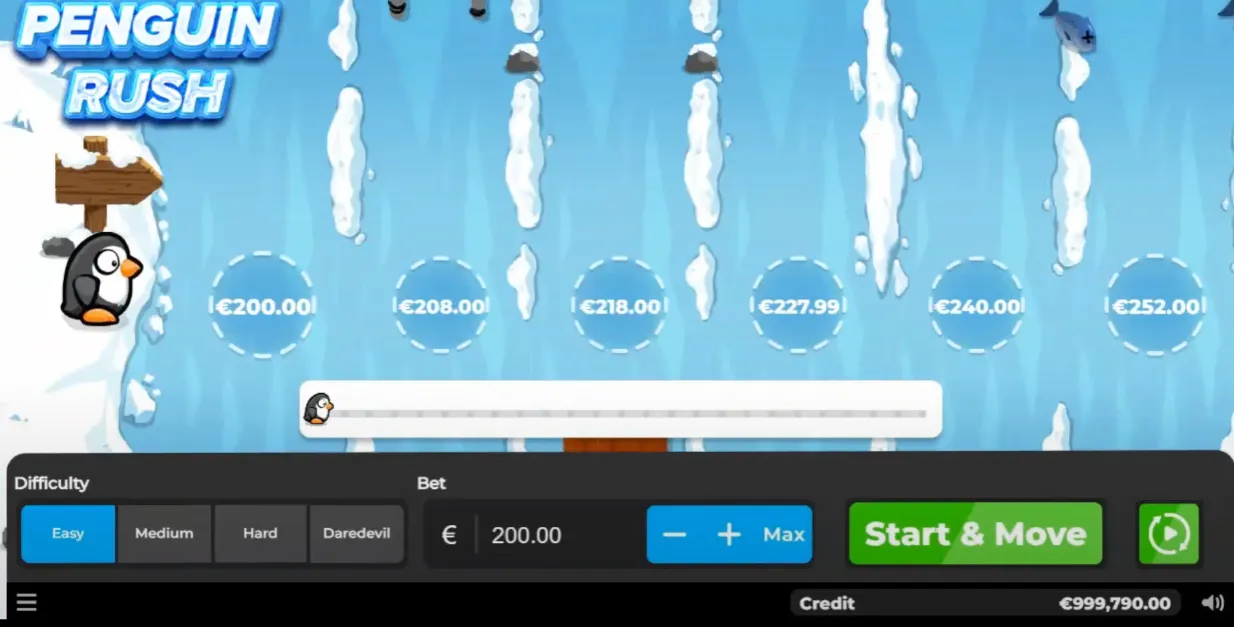 Penguin Rush demo